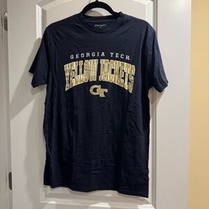 Champion Navy Georgia Tech Yellow Jackets Graphic Tee
